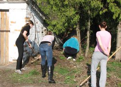 На кафедрі садово-паркового господарства відбувся суботник